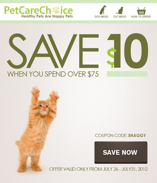 Pet Care Choice 2012 Email