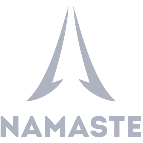 Namaste Logo Design Concept