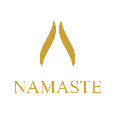 Namaste Logo Design Concept