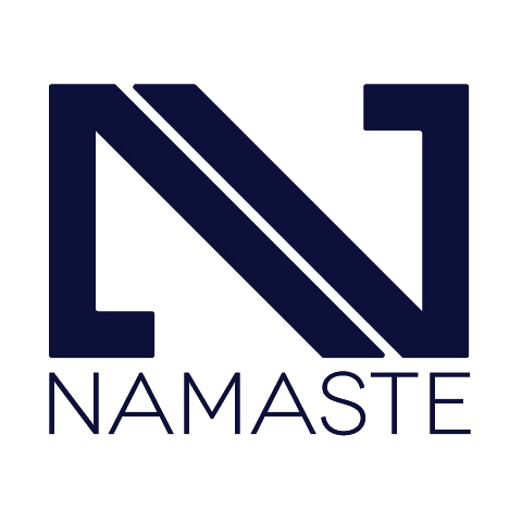 Namaste Logo Design Concept